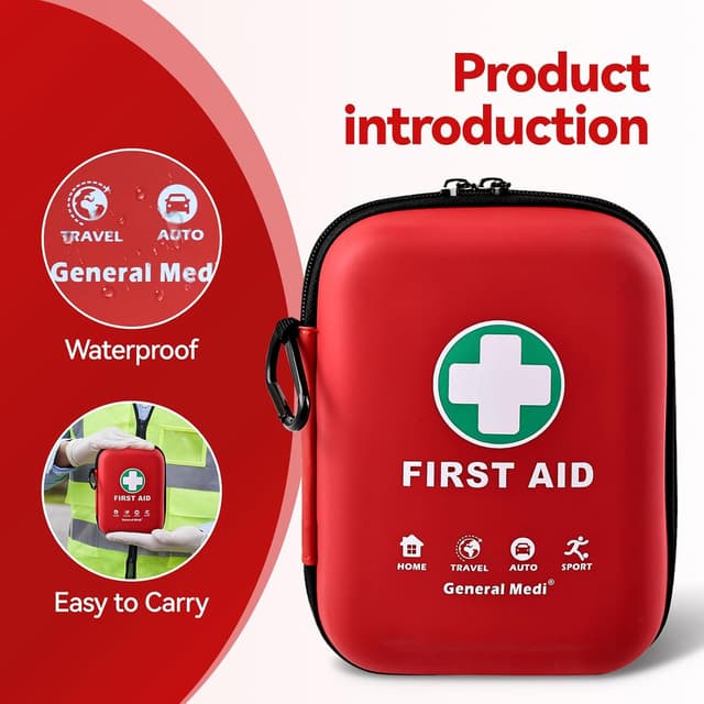 Thumbnail 4 de First Aid Kit 170-piece travel set 🩹