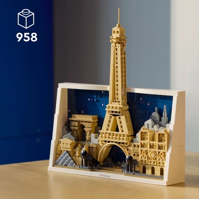 Thumbnail 5 de LEGO Architecture Paris - Stadt der Liebe 21064 958 Teile