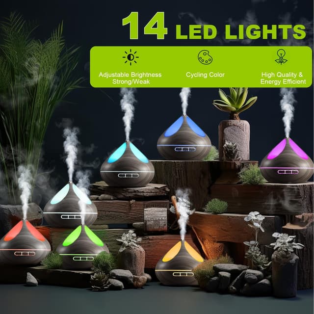 Detalle de VitezTab aroma diffuser humidifier 500ml