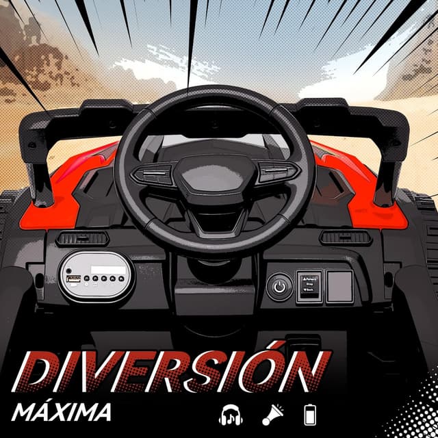 Thumbnail 5 de AIYAPLAY Coche Eléctrico 12V para niños