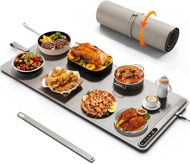 Thumbnail 6 de iTRUSOU Electric Warming Tray 3 Settings 🍽