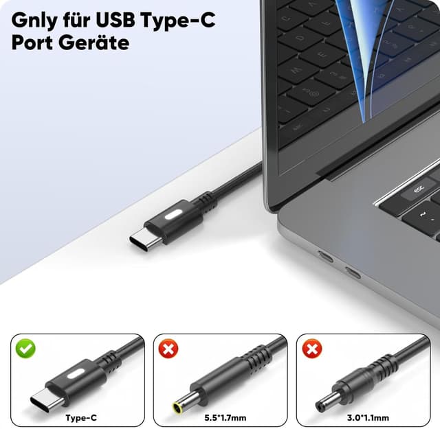 Thumbnail 4 de 130W USB C Netzteil für Dell XPS