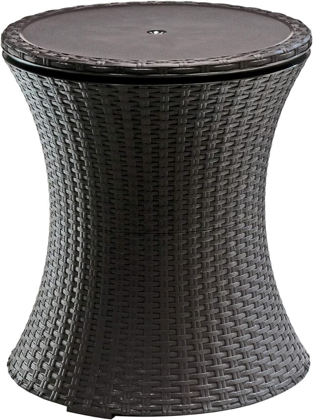 Thumbnail 5 de Keter Cool Bar: Mesa Nevera Exterior de Ratán 🍹