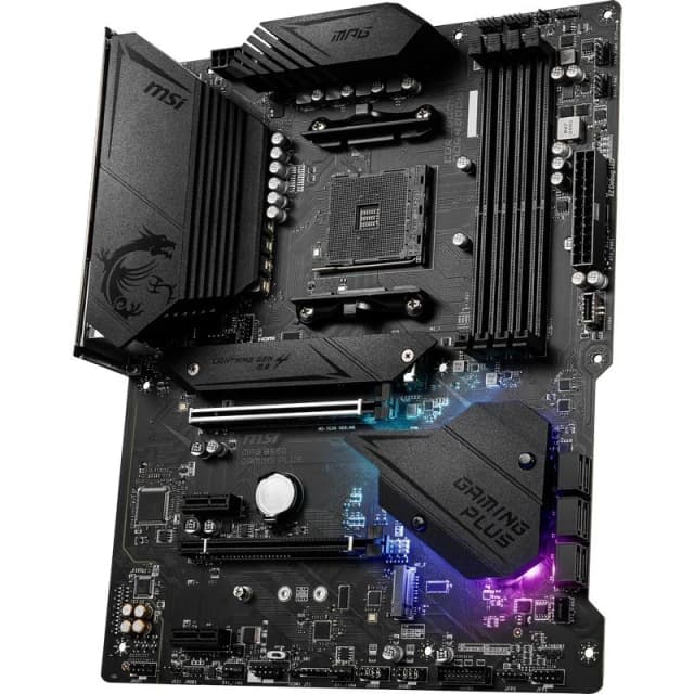 Detalle de MSI MPG B550 GAMING PLUS placa base