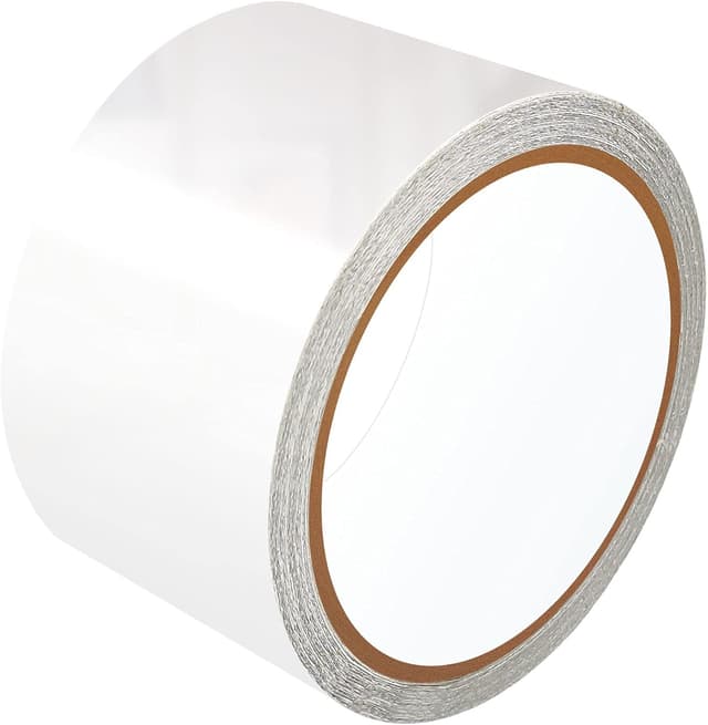 Detalle de LANUCN PVC-Planen Reparatur-Set: transparente UV-beständige Reparatur-Tape (5 cm x 5 m)