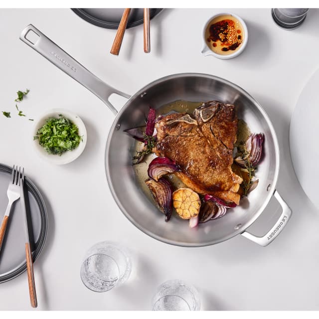 Thumbnail 4 de Le Creuset Sartén alta 3 capas