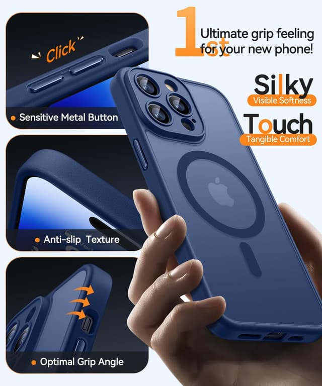 Thumbnail 4 de CANSHN Magnetic iPhone 14 Pro Case 6.1in