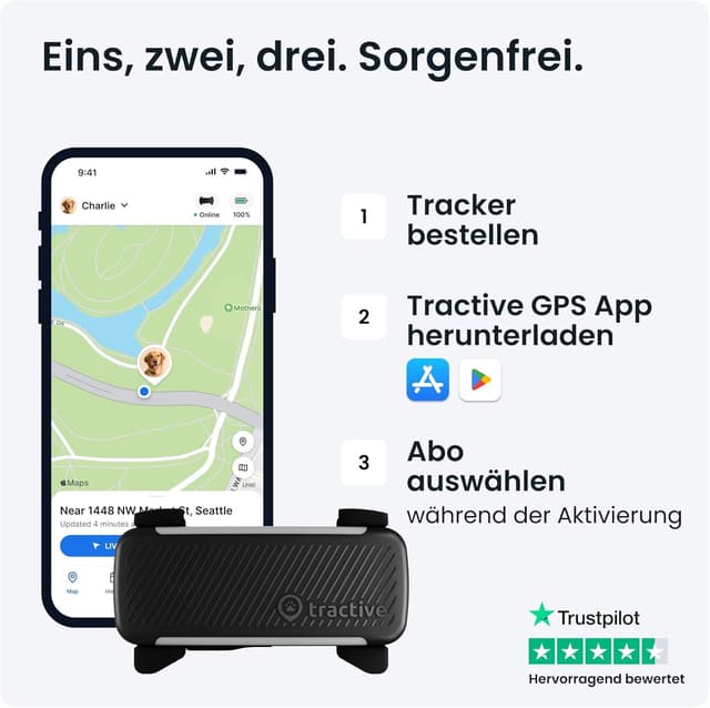 Thumbnail 6 de Tractive 2025 Edition GPS Tracker Hund