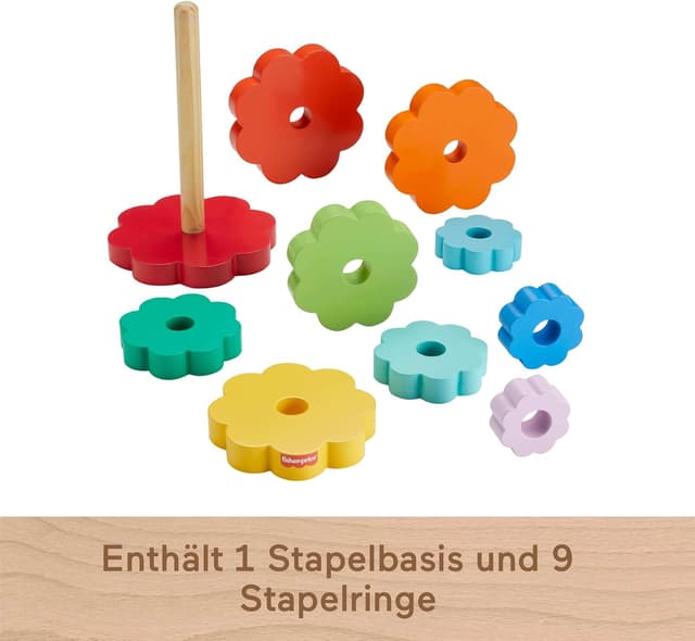 Thumbnail 5 de Fisher-Price HXT77 Ring-Stapelspielzeug für 18 Monate