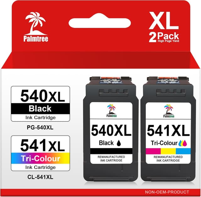 Detalle de Palmtree 540XL 541XL Canon Patronen
