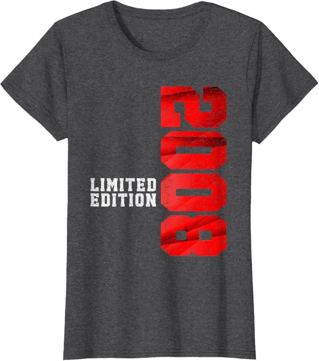 Thumbnail 4 de Cumpleaños 2008 Camiseta 18 Años