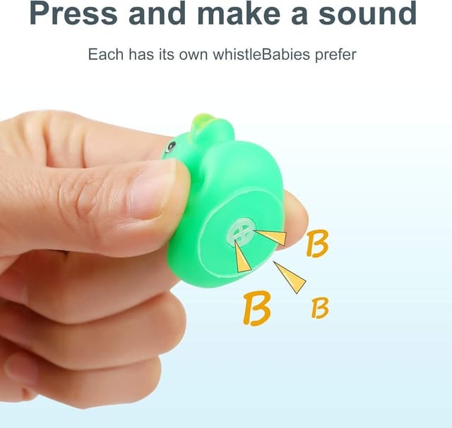 Detalle de 50 Pcs Rubber Ducks Bath Toy (5 Colors) – Multicolor Mini Float Ducks for Baby Bath, Shower & Party Favors