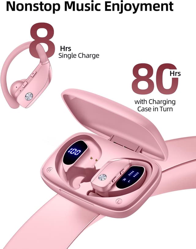 Detalle 2 de bmanl Wireless Earbuds 80H playtime