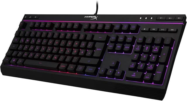 Detalle de HyperX Alloy Core RGB teclado RGB 5 zonas