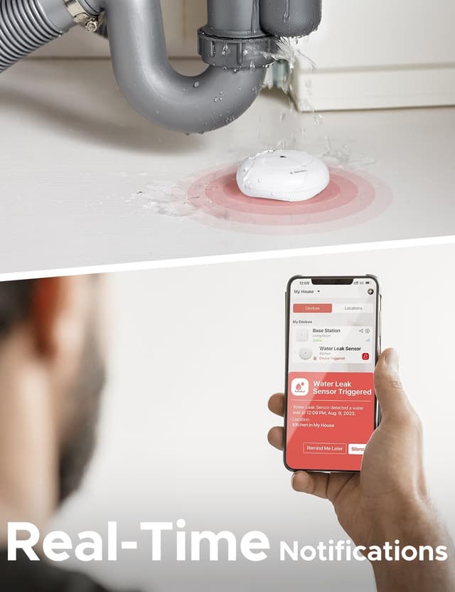 Detalle de Sensore allagamento Wi‑Fi X‑Sense SWS51