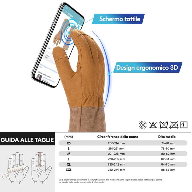 Thumbnail 5 de Vgo Guanti da giardinaggio L