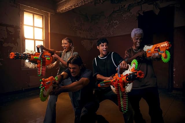 Thumbnail 5 de XSHOT Insanity HorrorFire Reaper X Doble Pack 🎯 con Dardos