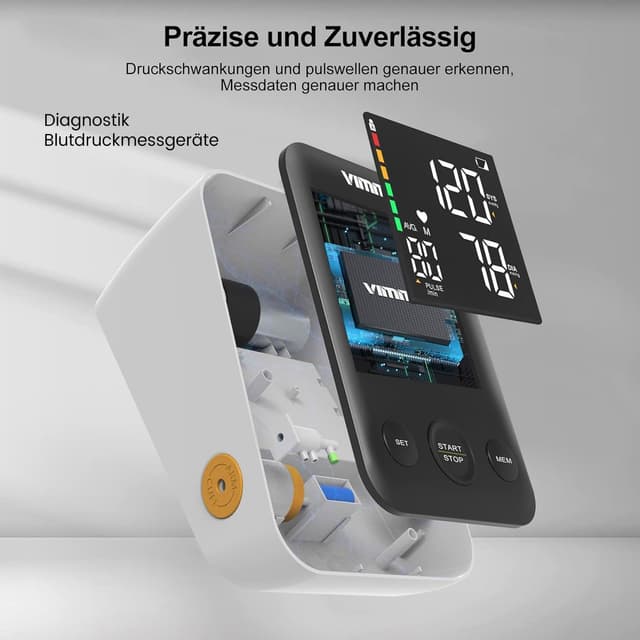 Detalle 2 de Vimmk Blutdruckmessgerät Oberarm Digital