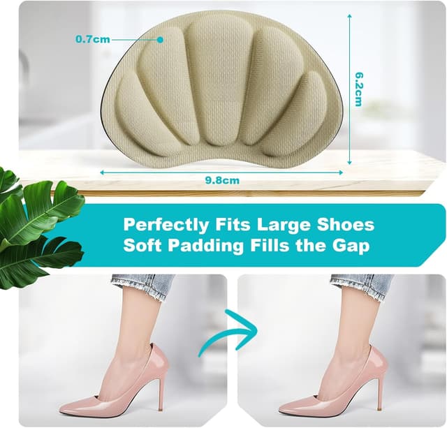 Detalle 2 de SURFOU Taloneras antirrozaduras 6 pares