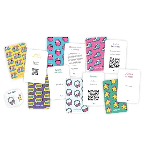 Thumbnail 7 de Hellofun! Sarandonga: juego de música y risas para cantar, bailar y tararear (4-12 jugadores, 14+)