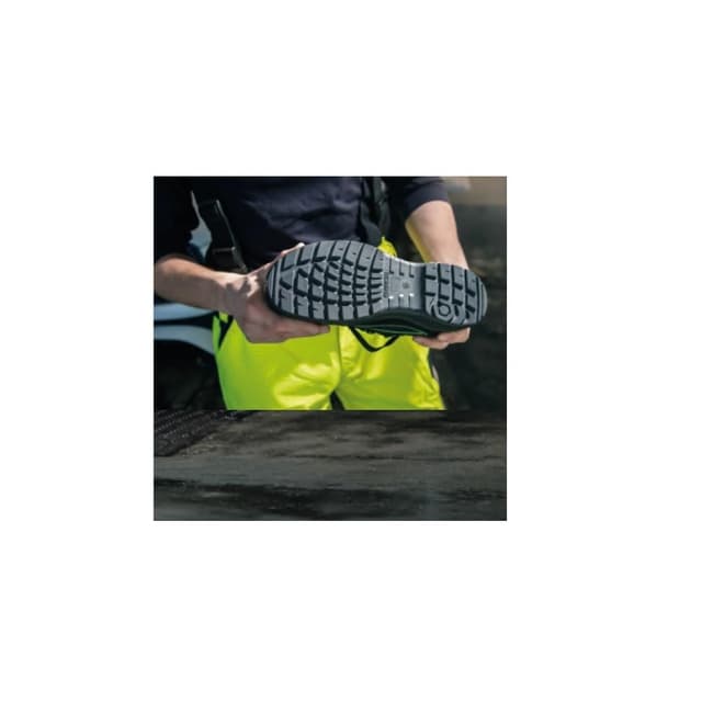 Detalle 2 de Base Protection Be-Powerful Top – bottes de sécurité imperméables S3 WR, noir et vert, taille 50