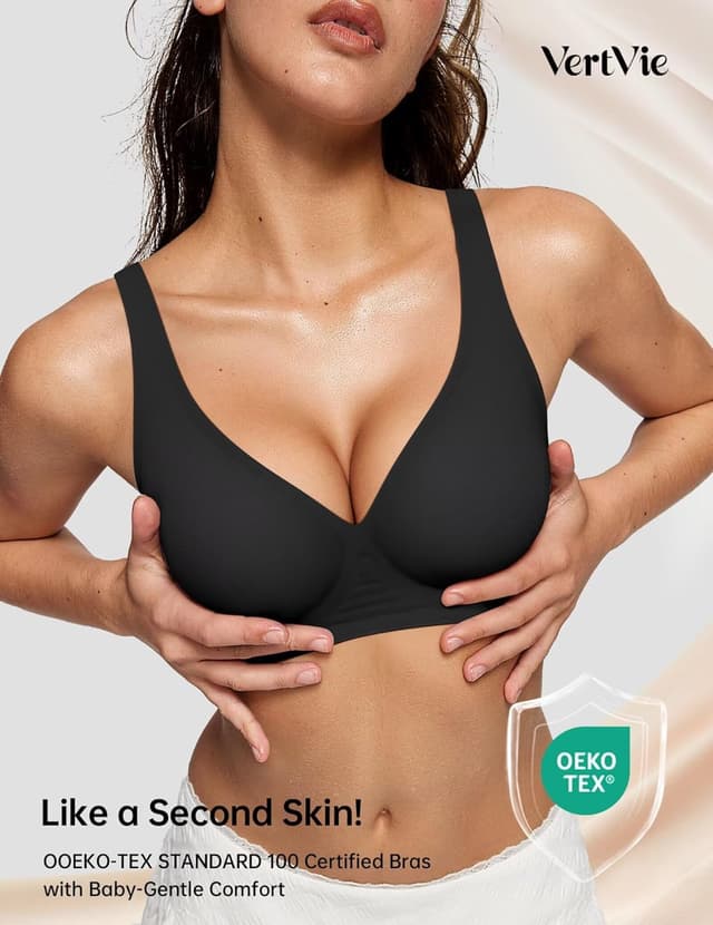 Detalle 2 de Vertvie Jelly Wireless Push Up Bra