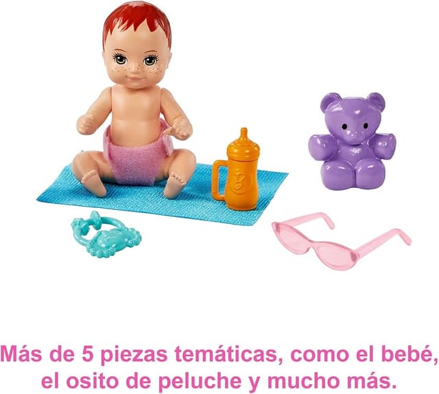 Thumbnail 5 de Mattel GXT34 Barbie Skipper Niñera 7 accesorios +3 años