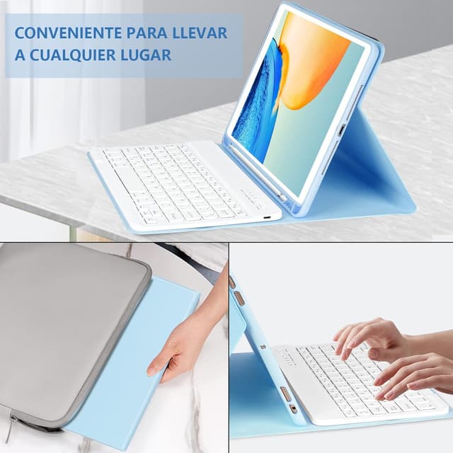 Thumbnail 4 de HOTLIFE Funda Teclado para iPad 10.2 y Air 📝