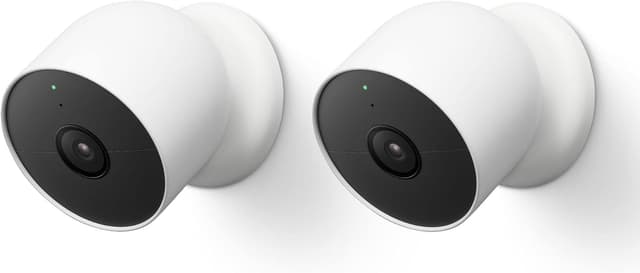 Detalle de Google Nest Cam Battery security camera 2-pack