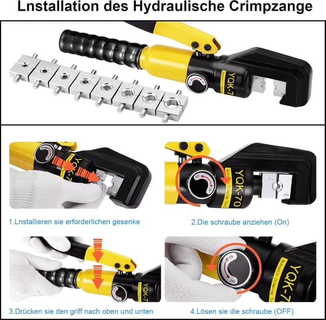 Thumbnail 3 de Solsop Hydraulic Crimping Tool 4–70 mm²