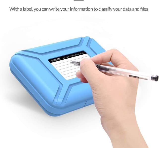 Detalle 2 de ORICO Custodia rigida portatile per hard disk/SSD da 3,5" PHX35 (protezione antistatica e antiurto)