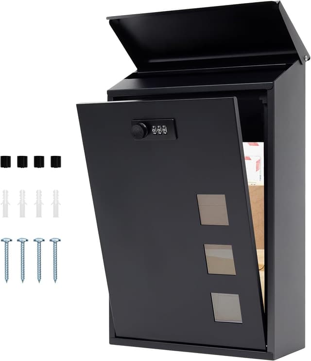 Detalle de lisetar Post Box Wall Mounted Mail Box