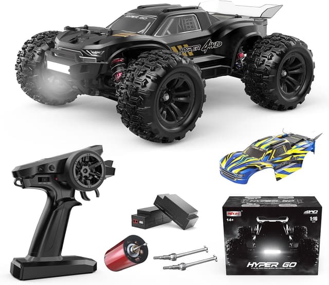 Imagen de HYPER GO H16BM 42mph Brushless 1/16 RTR RC Car en OfertitasTOP