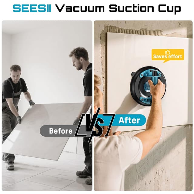 Detalle 2 de SEESII 8" Suction Cup Lifter 200KG