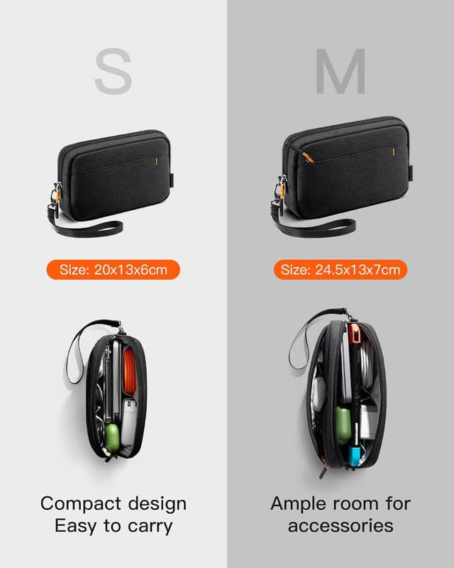 Detalle 2 de Inateck Kabeltasche Elektronik Organizer