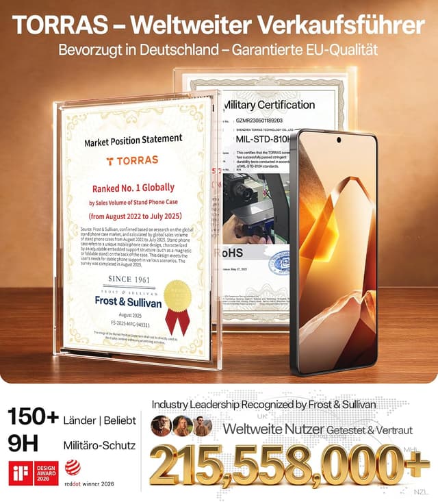 Detalle 2 de TORRAS Galaxy S26 Ultra Panzerglas 0,23 mm