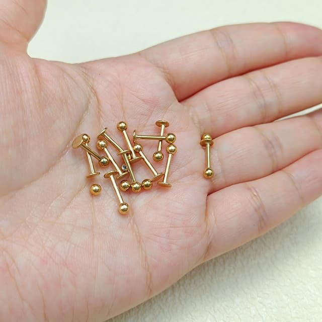 Thumbnail 5 de Gojewen 12er Lippenpiercing Stecker 1,2mm