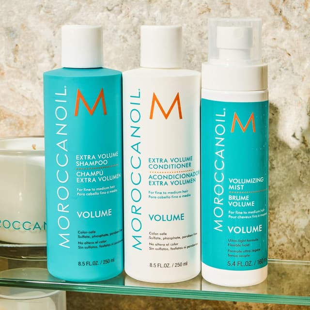 Detalle 2 de Moroccanoil Volumizing Mist 160 ml, spray volumizzante per capelli più morbidi fino a 72 ore