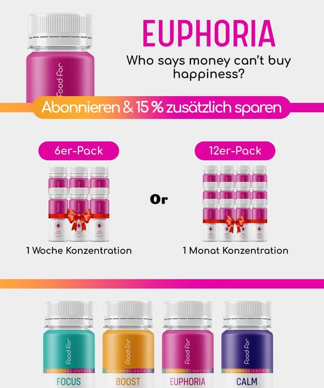 Thumbnail 6 de FOODFOR EUPHORIA Serotonin Shot 60 ml