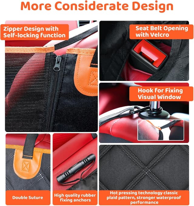 Detalle de KYG Dog Hammock 135 x 148 cm