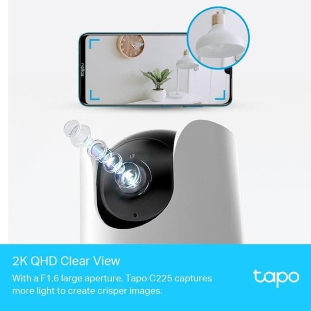 Detalle de TP-Link Tapo C225 Cámara de seguridad QHD 360º