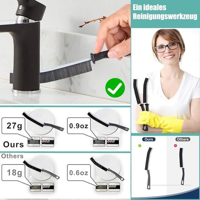 Thumbnail 4 de Spaltreinigungsbürste 8 Stück 🧽