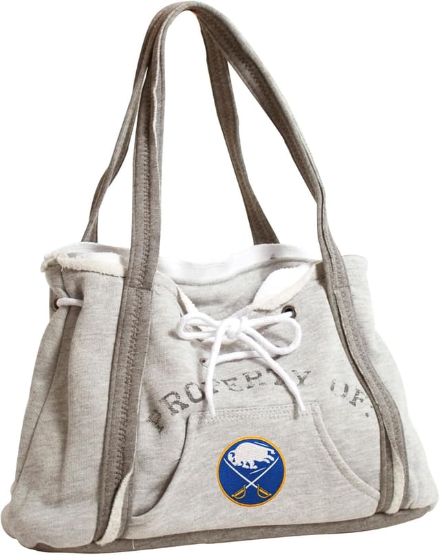 Detalle de Littlearth NHL New York Islanders Hoodie Purse (Embroidered Logo, Magnetic Closure)