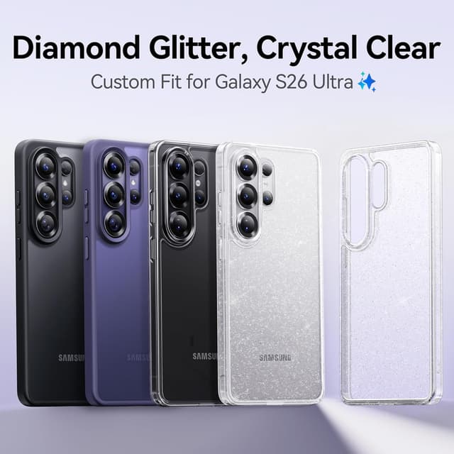 Detalle 2 de CASEKOO Pearl Glitter Case for Galaxy S26 Ultra