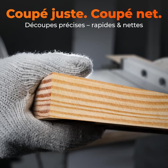 Detalle 2 de Lame de scie circulaire BAUBECK 315 x 30 mm, coupe rapide dans le bois (30 dents)