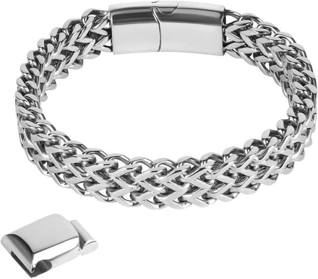 Thumbnail 2 de flintronic Bracciale Uomo Acciaio Inox 21/22 cm