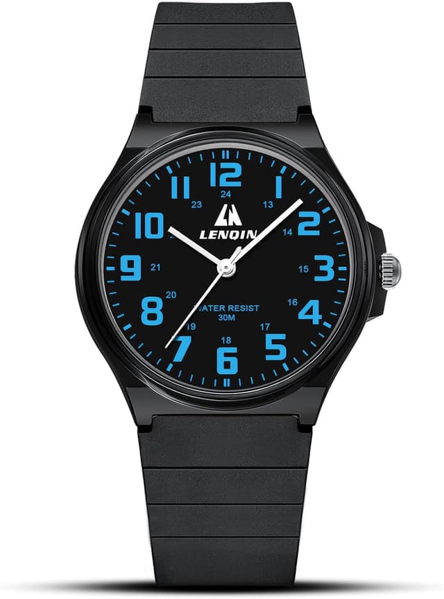 Detalle de LN LENQIN Herren-Uhr 40 mm Edelstahl