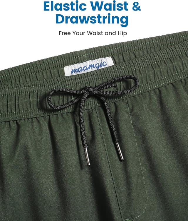 Detalle de MaaMgic Herren-Badehose Kompression 14 cm