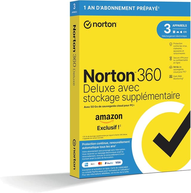 Thumbnail 6 de Norton 360 Deluxe 25 Go de cloud