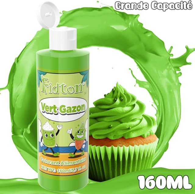 Thumbnail 1 de Fidton Colorants Alimentaires 160 ml Vert Gazon